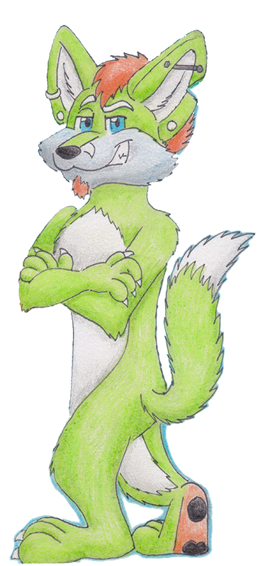 green fox